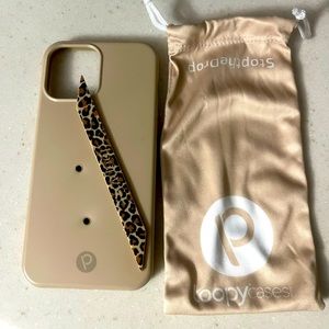 Sand colored Loopy for iPhone 12 Pro Max. Barely used!